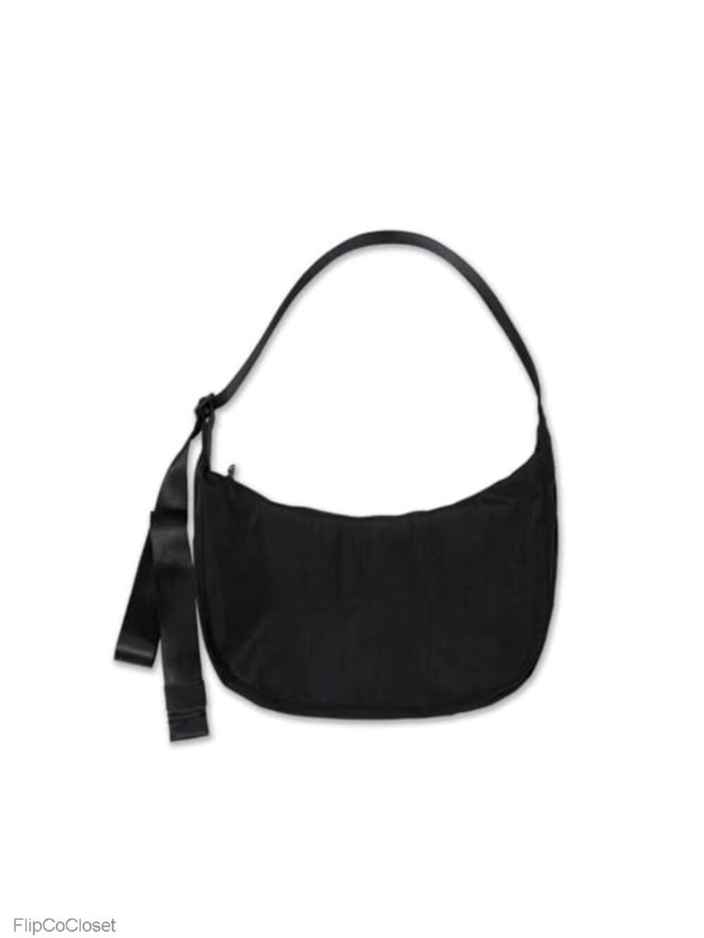 Nylon Crossbody Crescent Bag Slouchy Shoulder Casual Adjustable Strap